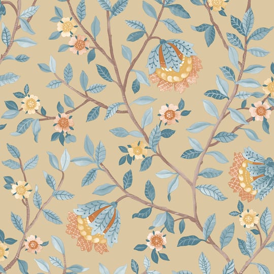 Designs Direct Vintage Botanical Blooms Wallpaper